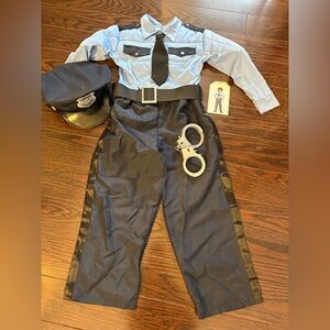 Kids Police Officer Costume - Size 5-6